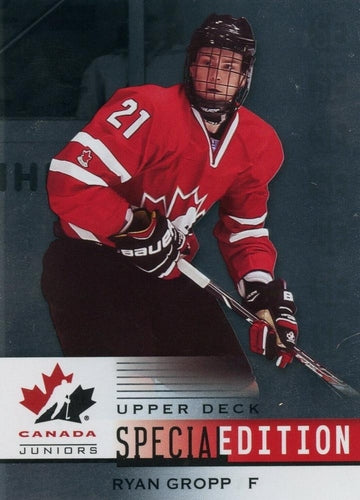 #SE-8 Ryan Gropp - Canada - 2014 Upper Deck Team Canada Juniors - Special Edition Hockey