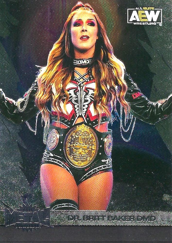 #8 Dr. Britt Baker - 2022 SkyBox Metal Universe AEW Wrestling