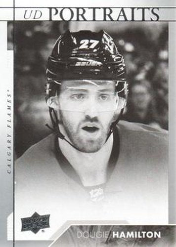 #P-8 Dougie Hamilton - Calgary Flames - 2017-18 Upper Deck - UD Portraits Hockey