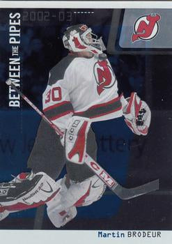 #8 Martin Brodeur - New Jersey Devils - 2002-03 Be a Player Between the Pipes Hockey