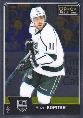 #8 Anze Kopitar - Los Angeles Kings - 2016-17 O-Pee-Chee Platinum Hockey