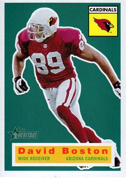 #8 David Boston - Arizona Cardinals - 2001 Topps Heritage Football