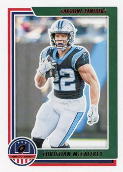 #STS-CMC Christian McCaffrey - Carolina Panthers - 2021 Panini Chronicles - Stars and Stripes Football