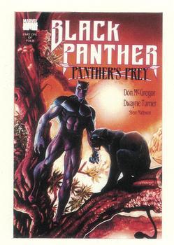 #90 Black Panther: Panther's Prey Limited Series - 1991 Comic Images Marvel Comics First Covers II