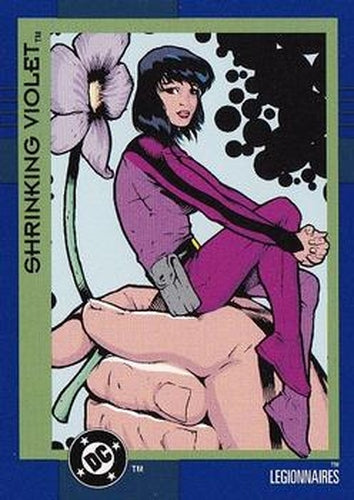 #90 Shrinking Violet - 1993 SkyBox DC Cosmic Teams