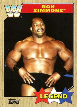 #90 Ron Simmons - 2017 Topps WWE Heritage Wrestling