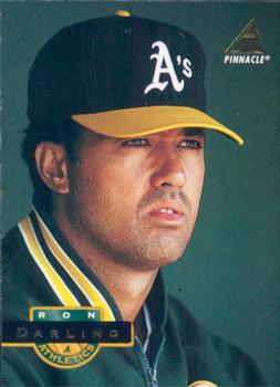 #90 Ron Darling - Oakland Athletics - 1994 Pinnacle Baseball