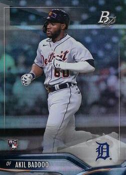 #90 Akil Baddoo - Detroit Tigers - 2021 Bowman Platinum Baseball