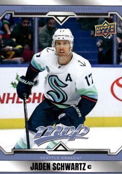 #90 Jaden Schwartz - Seattle Kraken - 2024-25 Upper Deck MVP Hockey