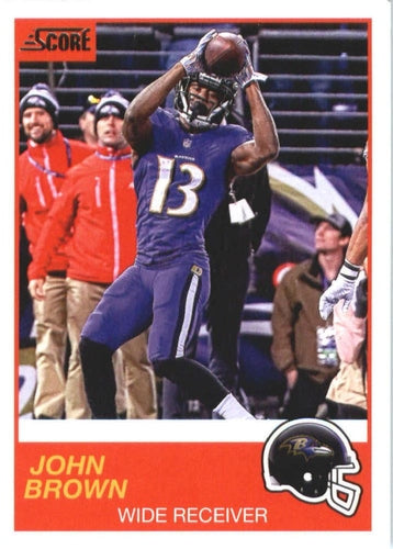 #90 John Brown - Baltimore Ravens - 2019 Score Football