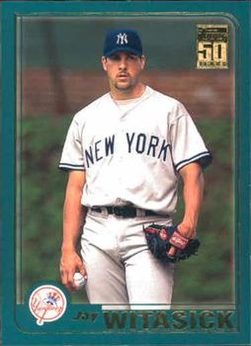 #T90 Jay Witasick - New York Yankees - 2001 Topps Traded & Rookies Baseball