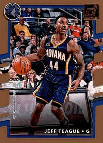 #90 Jeff Teague - Minnesota Timberwolves - 2017-18 Donruss Basketball