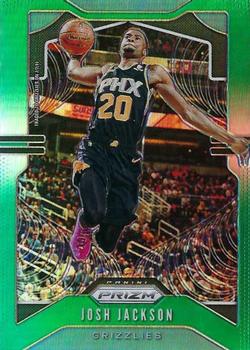 #90 Josh Jackson - Memphis Grizzlies - 2019-20 Panini Prizm - Prizms Green Basketball
