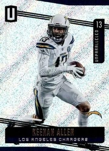 #90 Keenan Allen - Los Angeles Chargers - 2019 Panini Unparalleled Football