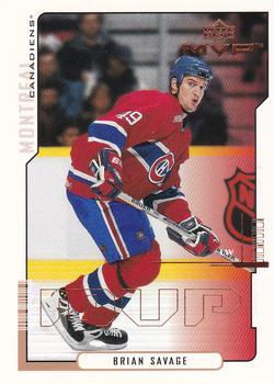 #90 Brian Savage - Montreal Canadiens - 2000-01 Upper Deck MVP Hockey