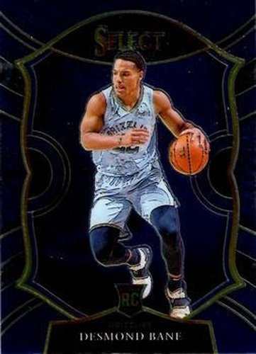 #90 Desmond Bane - Memphis Grizzlies - 2020-21 Panini Select - Blue Basketball