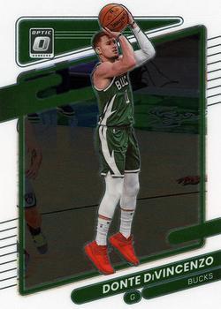 #90 Donte DiVincenzo - Milwaukee Bucks - 2021-22 Donruss Optic Basketball
