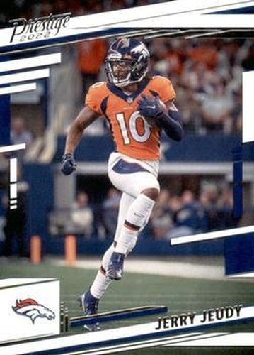 #90 Jerry Jeudy - Denver Broncos - 2022 Panini Prestige Football