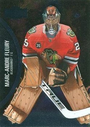 #90 Marc-Andre Fleury - Chicago Blackhawks - 2021-22 Skybox Metal Universe Hockey
