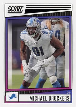 #90 Michael Brockers - Detroit Lions - 2022 Score Football