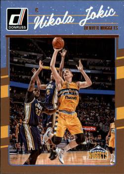 #90 Nikola Jokic - Denver Nuggets - 2016-17 Donruss Basketball