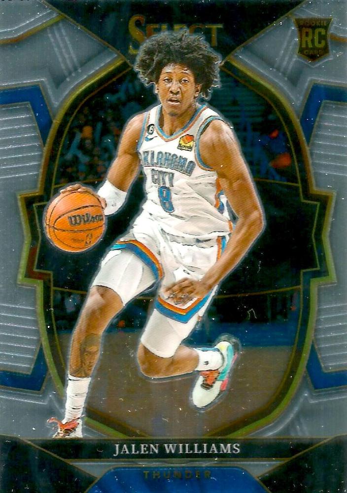 #90 Jalen Williams - Oklahoma City Thunder - 2022-23 Panini Select Basketball