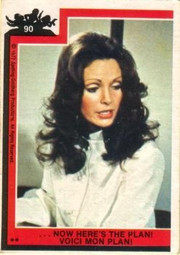 #90 ...Now Here's the Plan! - 1977 O-Pee-Chee Charlie's Angels