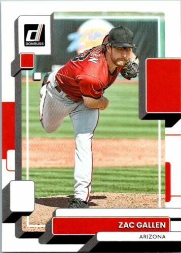 #90 Zac Gallen - Arizona Diamondbacks - 2022 Donruss Baseball