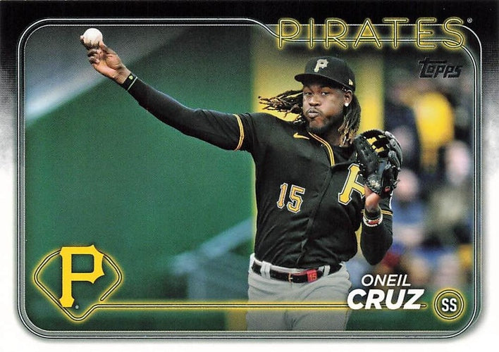 #90 Oneil Cruz - Pittsburgh Pirates - 2024 Topps Baseball