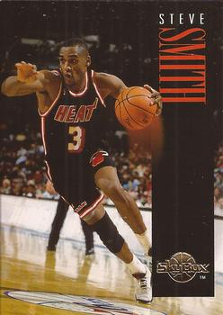 #90 Steve Smith - Miami Heat - 1994-95 SkyBox Premium Basketball