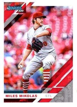 #90a Miles Mikolas - St. Louis Cardinals - 2019 Donruss Baseball