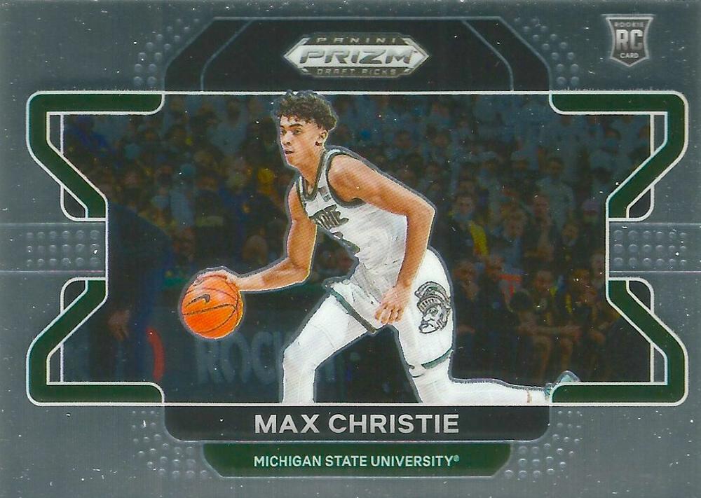 #90b Max Christie - Michigan State Spartans - 2022 Panini Prizm Draft Picks Basketball