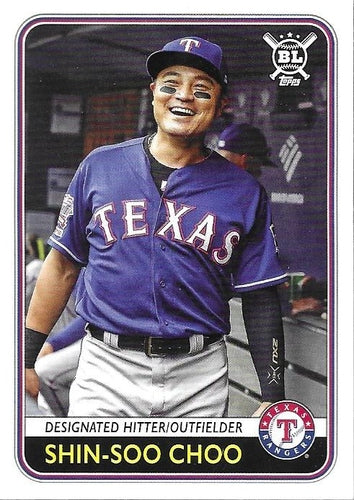 #91 Shin-Soo Choo - Texas Rangers - 2020 Topps Big League Baseball