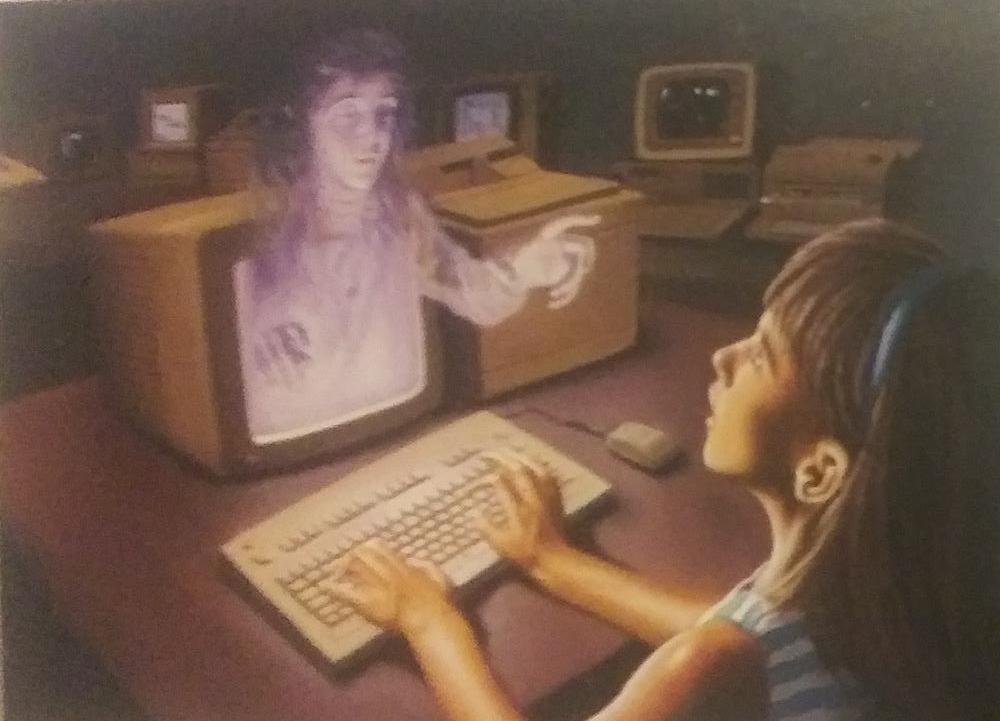 #83 Ghost Inside the Computer - 1994 Comic Images More Beyond Bizarre Jim Warren II