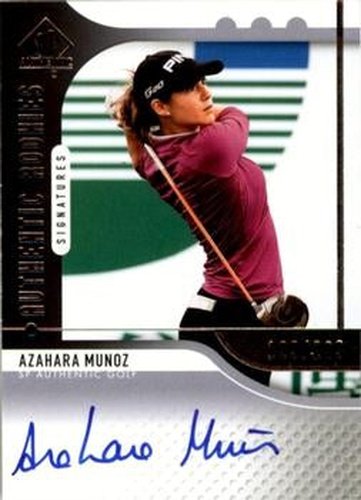 #91 Azahara Munoz - 2012 SP Authentic Golf
