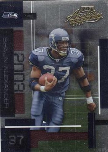 #91 Shaun Alexander - Seattle Seahawks - 2003 Playoff Absolute Memorabilia Football