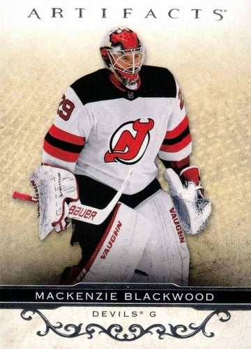 #91 Mackenzie Blackwood - New Jersey Devils - 2021-22 Upper Deck Artifacts Hockey