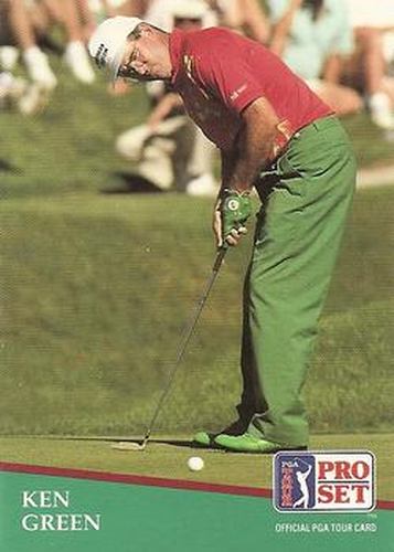 #91 Ken Green - 1991 Pro Set PGA Tour Golf