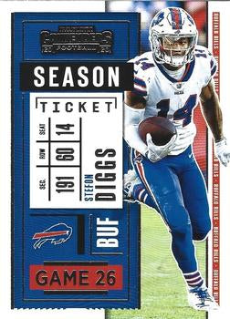 #91 Stefon Diggs - Buffalo Bills - 2020 Panini Contenders Football