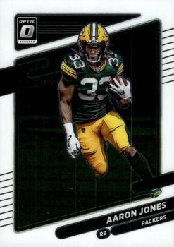 #91 Aaron Jones - Green Bay Packers - 2021 Donruss Optic Football