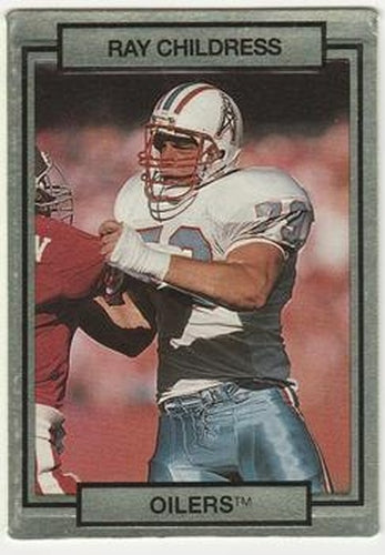#91 Ray Childress - Houston Oilers - 1990 Action Packed Football