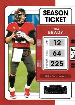 #91 Tom Brady - Tampa Bay Buccaneers - 2021 Panini Contenders Football