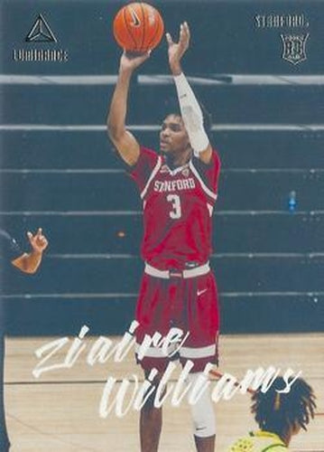 #91 Ziaire Williams - Stanford Cardinal - 2021 Panini Chronicles Draft Picks Basketball