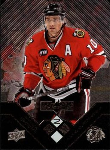 #92 Patrick Sharp - Chicago Blackhawks - 2008-09 Upper Deck Black Diamond Hockey