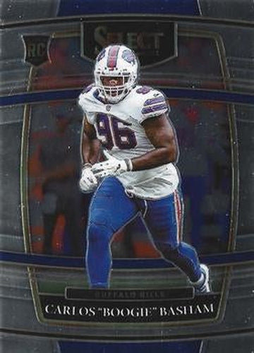 #92 Carlos "Boogie" Basham - Buffalo Bills - 2021 Panini Select Football