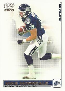 #92 Mike Morreale - Toronto Argonauts - 2003 Pacific CFL Football