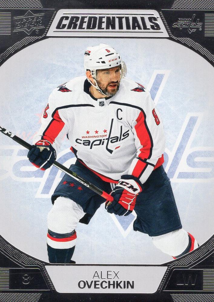 #92 Alex Ovechkin - Washington Capitals - 2022-23 Upper Deck Credentials Hockey
