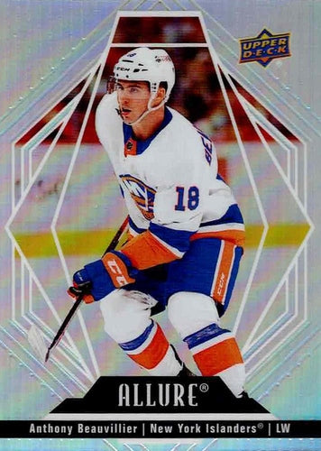 #92 Anthony Beauvillier - New York Islanders - 2022-23 Upper Deck Allure Hockey