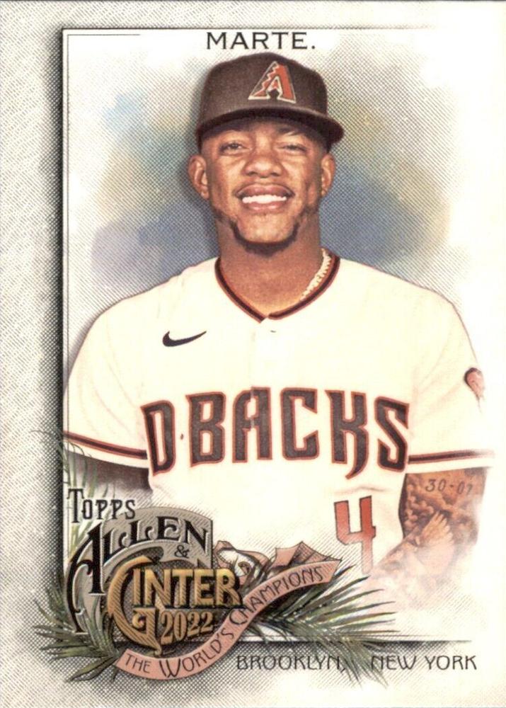 #92 Ketel Marte - Arizona Diamondbacks - 2022 Topps Allen & Ginter Baseball