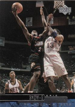 #92 Eric Snow - Philadelphia 76ers - 1999-00 Upper Deck Basketball